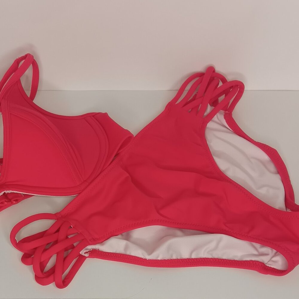 S O L D . PINK VICTORIA SECRET/NINETY NINE/ BIKINI'S - Picture 2 of 10